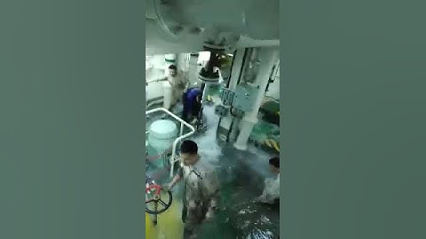 Engine room under water Ship Sinking video 2020