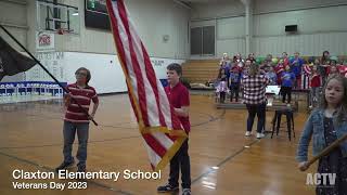 Claxton Elementary School - Veterans Day 2023