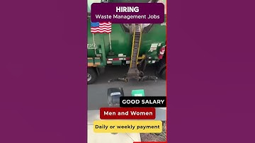 WASTE MANAGEMENT JOBS