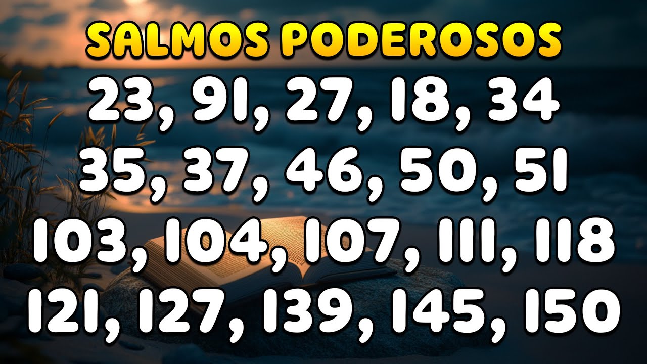 Los 20 SALMOS Más Poderosos de la BIBLIA | Salmos De La BIBLIA
