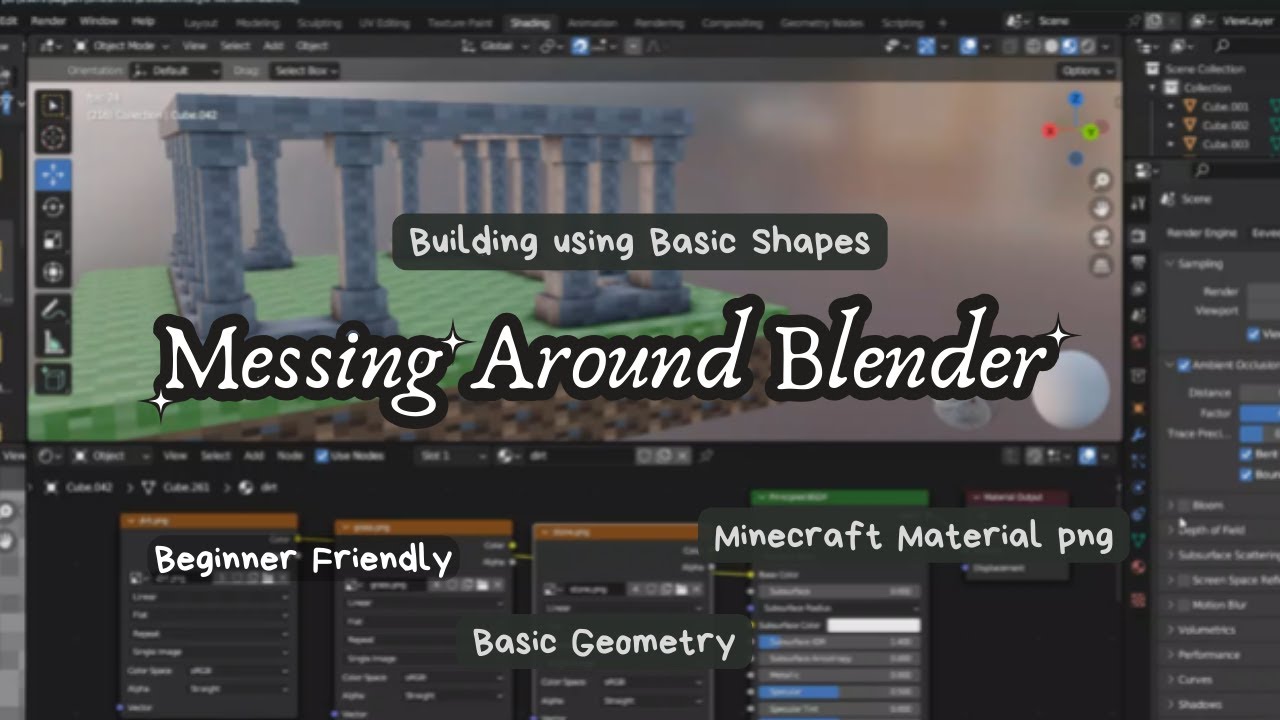 lets go on a 3D modeling Adventure and try blender!!
