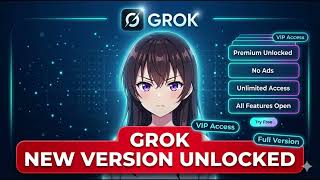 GROK MOD APK 2026 - PREMIUM UNLOCKED | NEW UPDATE &amp; WORKING | ANDROID &amp; IOS ✅