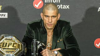 Alex Pereira PostFight Press Conference | UFC 300