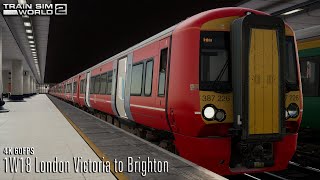1W18 London Victoria to Brighton - London Commuter - Class 387 - Train Sim World 2