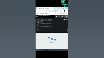 👉 Cómo crear un #loader animado con #HTML y #CSS #maths #webdesign #webdevelopment #programming