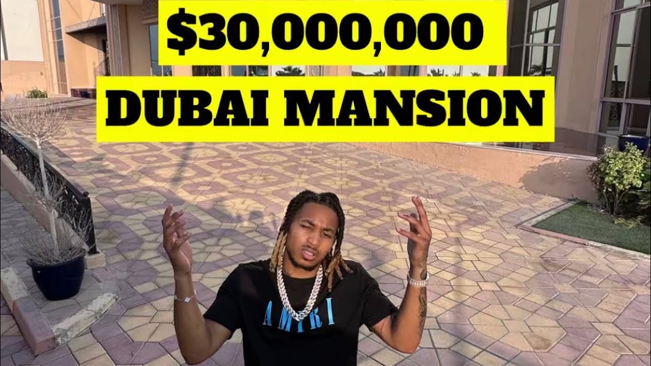 DDG 30,000,000 Dubai mansion tour YouTube