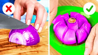 Smart Hacks To Cut And Peel Veggies And Fruits || NO TIME WASTED ⏰