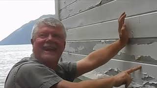 First look at the water damaged house on Victor Island - we had no idea what we were taking on!