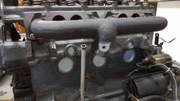 Land Rover Series 3 diesel engine rebuilt