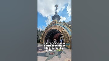 FIRST LOOK at How to Train Your Dragon - Isle of Berk 🐉