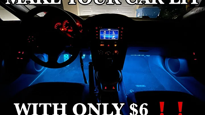 $6 Walmart LED Lights For Your Car❗️ / S01E16