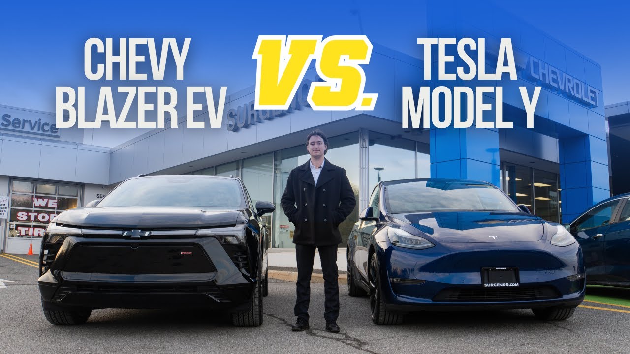 ⚡ Electric Showdown: Chevy Blazer EV vs Tesla Model Y - Ultimate EV SUV  Comparison 