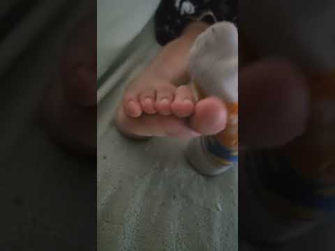POV She has one sock on #shorts #socks #asmr