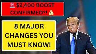 $2,400 Social Security Boost? 🚨 8 Big Changes for SSI & SSDI Explained