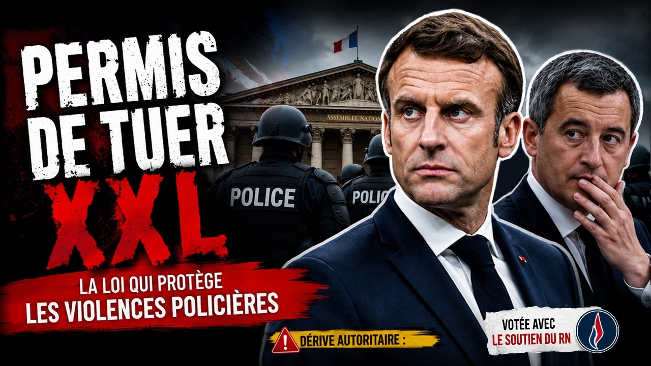 Permis de tuer XXL - Une loi qui ouvre la voie à l'impunité policière