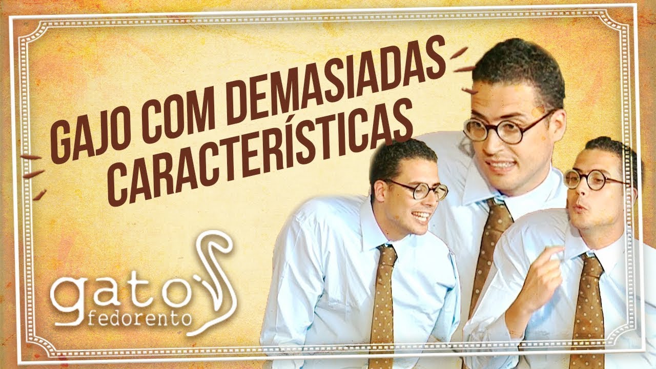 Gato Fedorento - Gajo com demasiadas características - YouTube