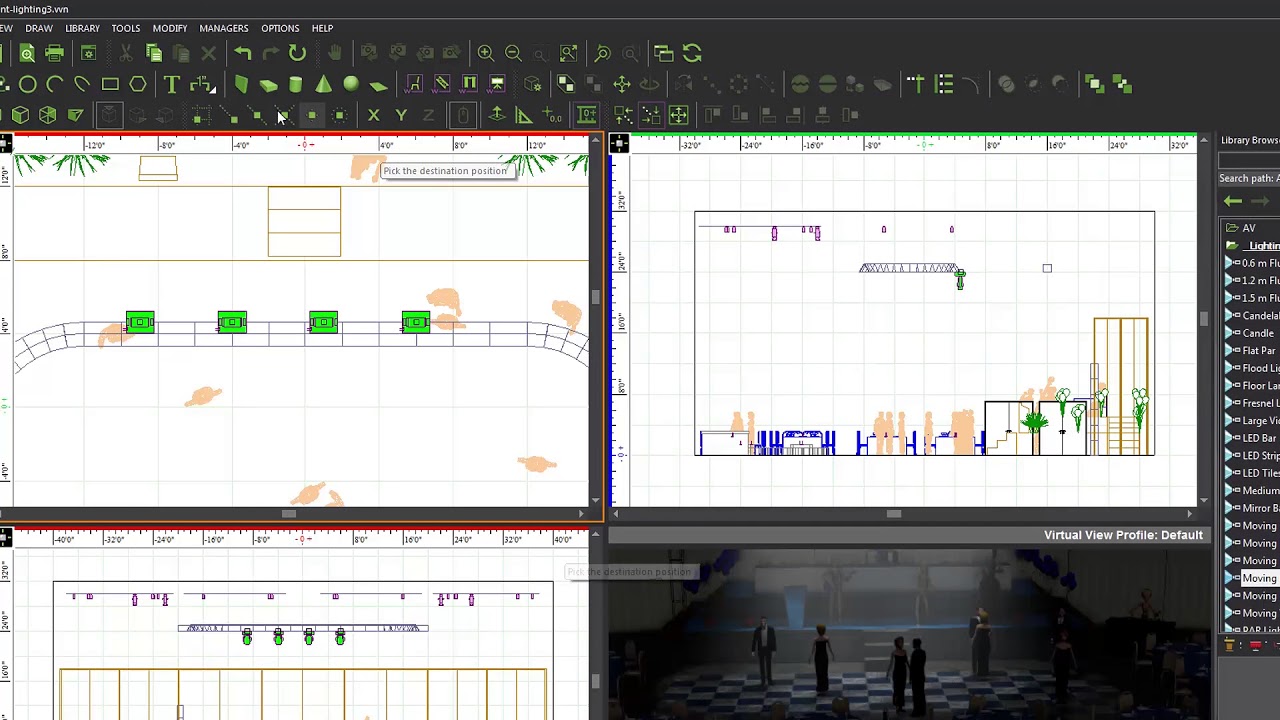 Vivien Intermediate Tutorial - Lighting Part 2 - Hanging Lighting Fixtures