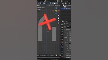 Blender tips-how to bridge easily #blender #blenderart #blendertutorial #blendertips