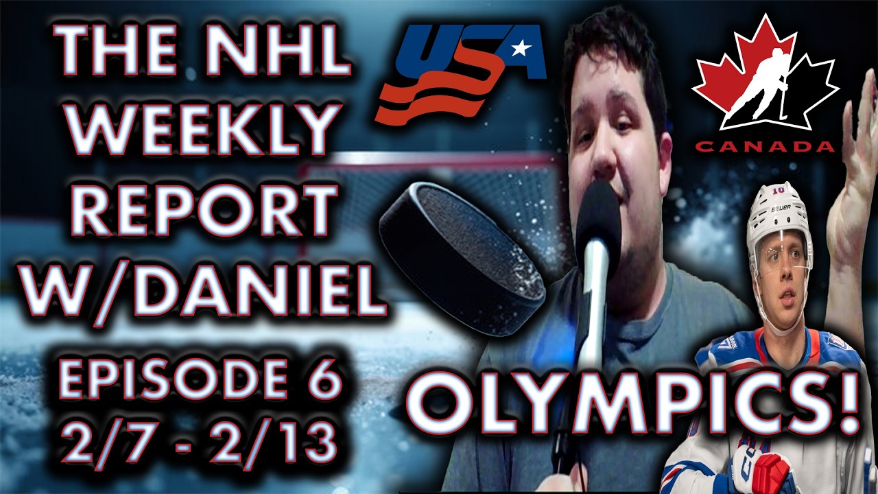 Winter Olympics! Rangers Trade Panarin! NHL Weekly Report w/Daniel EP 6! #nhl #hockey #olympics