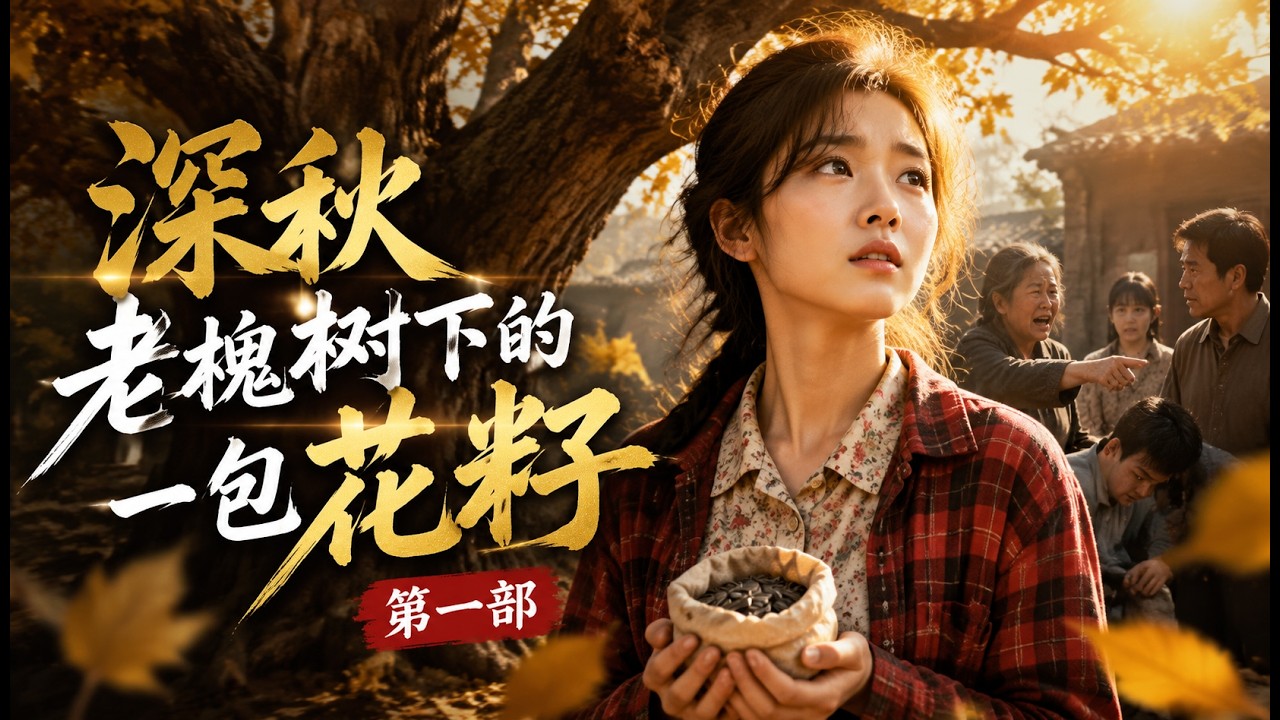 深秋老槐樹下的花籽秘密