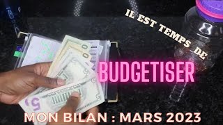 BUDGET: Récapitulatif economies / dépenses du mois de mars 2023 | Stefitoutsimplement