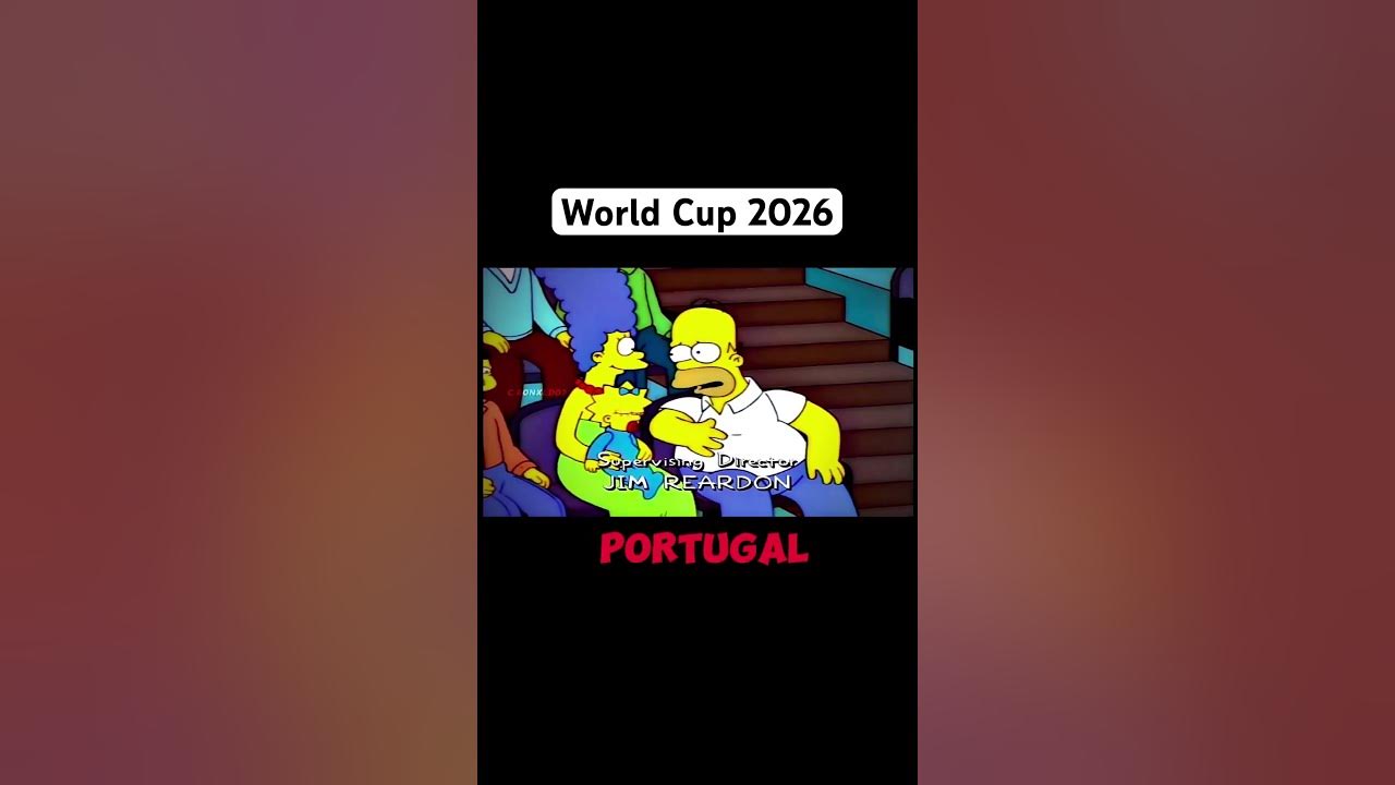 Simpsons predicted World Cup 2026 in America ronaldo worldcup messi