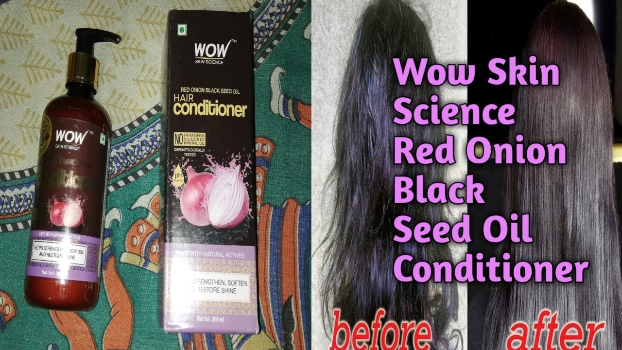 New Launched WOW Haircare Red Onion Black Seed Oil Hair Conditioner Review After Use