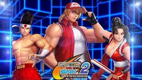 CAPCOM VS SNK 2 Fatal fury team Arcade