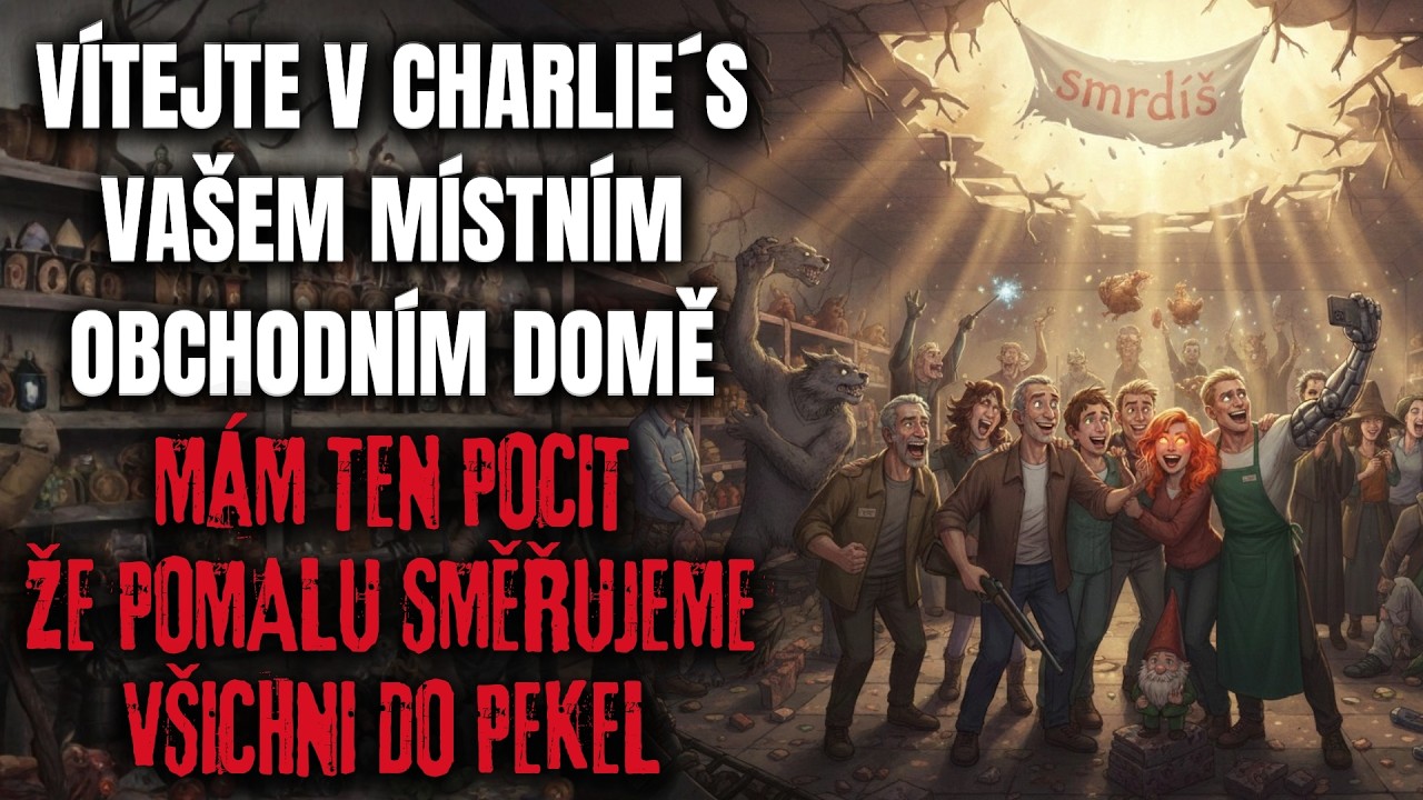 Vítejte v Charlie´s, místním obchodním domě. Mám ten pocit, že směřujeme do pekel.. - Creepypasta CZ