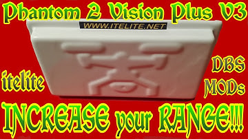 Phantom 2 Vision Plus V3 Antenna Relocation Mod... significantly increase your range for under $10
