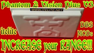 Phantom 2 Vision Plus V3 Antenna Relocation Mod... significantly increase your range for under $10