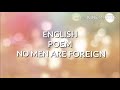 Class 9 English poem( no men are foreign)