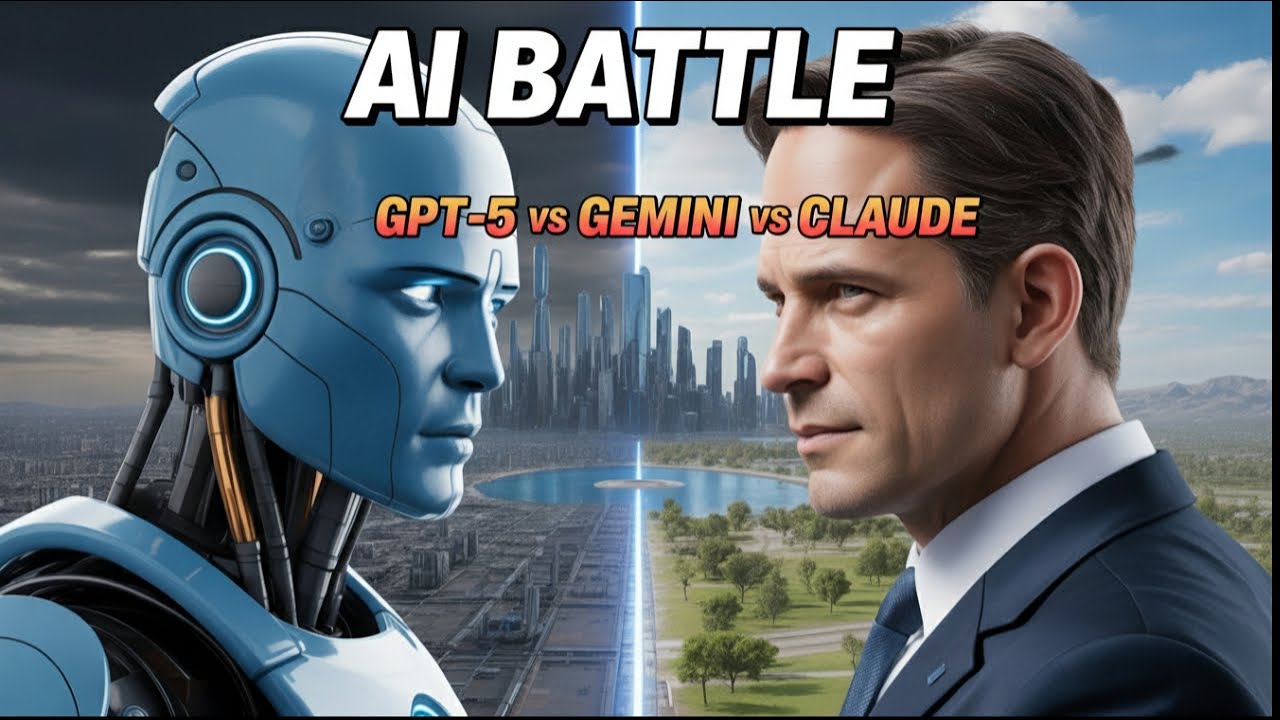 BIGGEST AI BATTLE of 2025: GPT-5 vs Claude vs Gemini and The Rest - YouTube