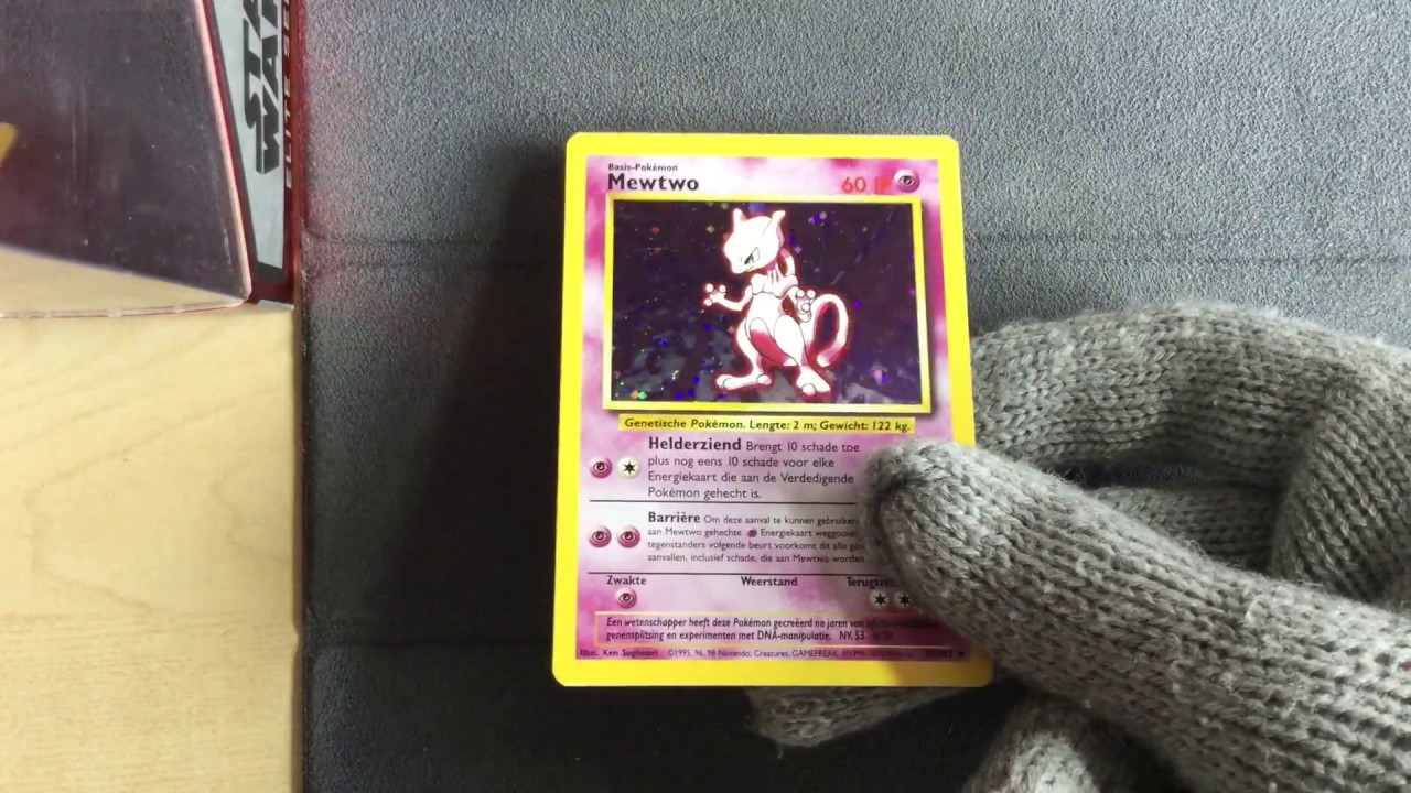 Mewtwo 10/102 Holo - Pokemon Base Set (dutch)