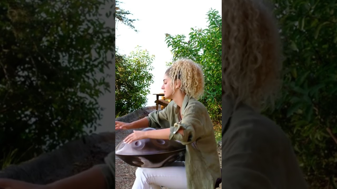 Enjoy the full meditation on my channel! #meditationmusic #shorts #handpan