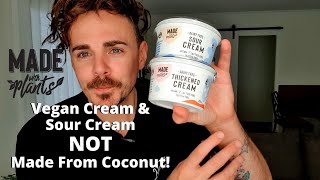 Detailed Made with Plants VEGAN THICKENED CREAM & SOUR CREAM Review Details