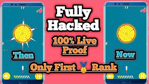 Mx player knife hit game hack trick || Mx player Game hack Trick || Mx player game Trick