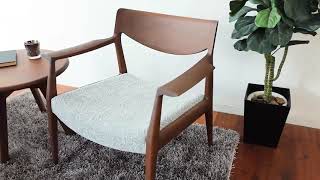 飛騨家具 shirakawa シラカワ Rin 凜 イージーチェア 国産家具 無垢