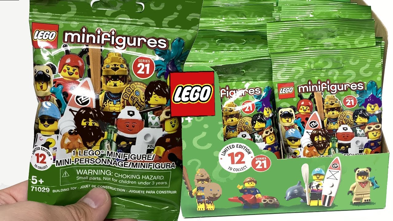 Resultat Anoi ekskrementer LEGO Minifigures Series 21 - 30 pack opening! - YouTube