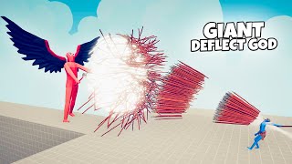 GIANT DEFLECT GOD vs EVERY GOD | TABS Totally Accurate Battle Simulator Gameplay