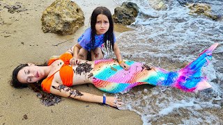 أمي حورية، وهي بحاجة إلى الذهاب إلى البحر! حالات الحورية الممتعة