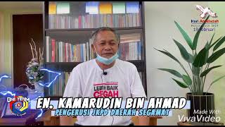 VIDEO UCAPAN PENGERUSI JKPD DAERAH SEGAMAT SEMPENA SAMBUTAN PERINGATAN HADK KE 38 TAHUN 2021