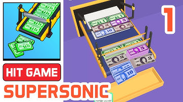 Money Print Fever Gameplay Walkthrough Part 1 (by Supersonic) iOS, Android Hyper Casual Hit Games ✅