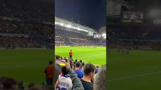 Chelsea fans singing God Save the King