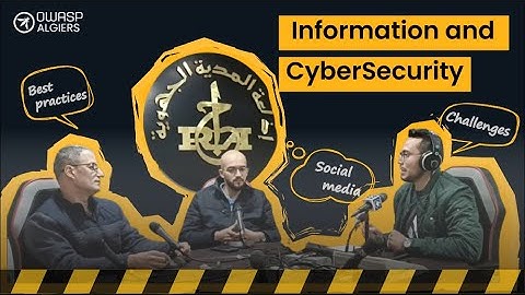 OWASP Algiers Chapter @ Radio Medea | Information and Cyber Security