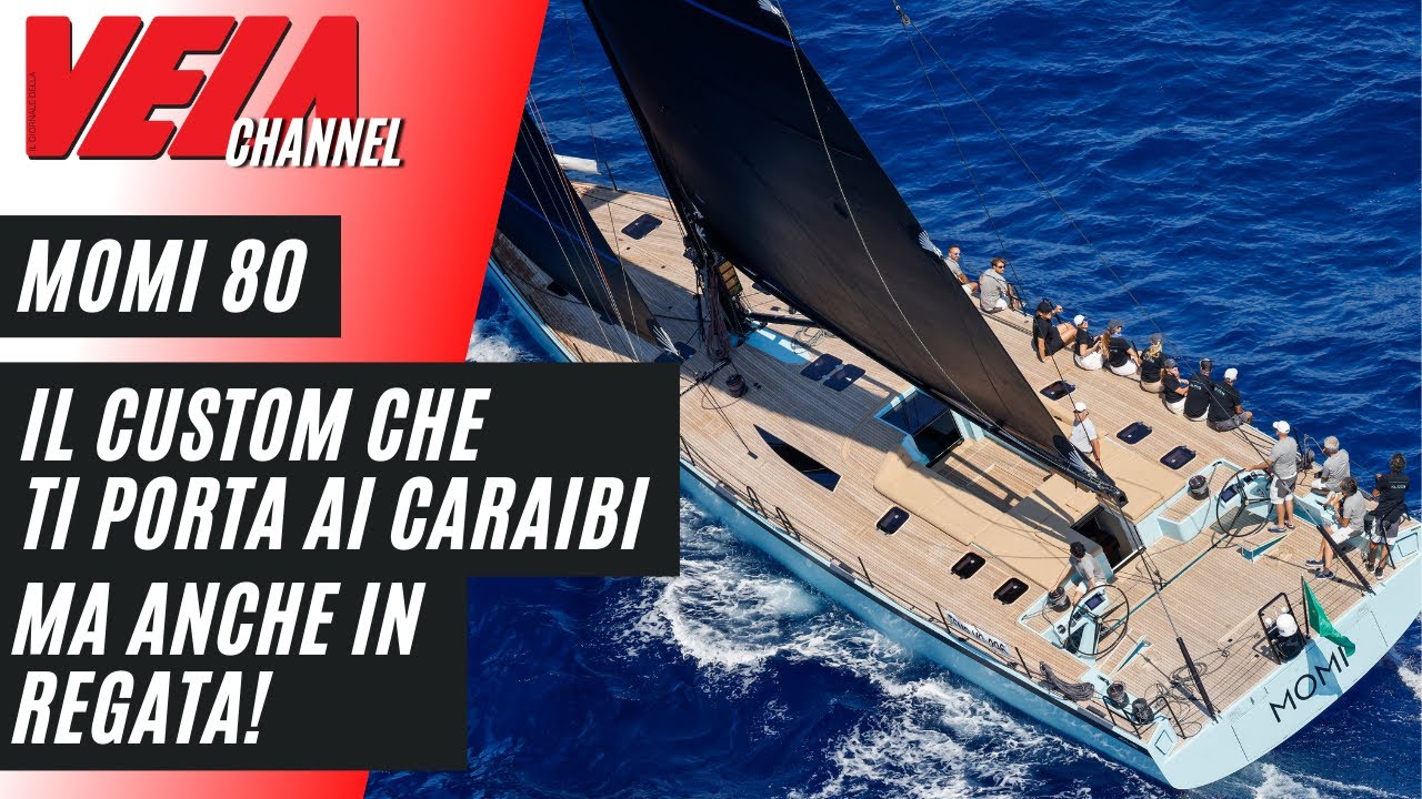 MOMI 80 TEST ON BOARD - Tutti i segreti della nuova barca racer cruiser