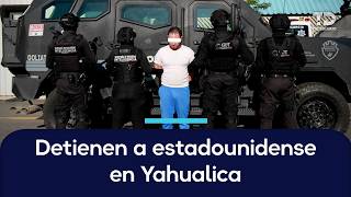 Detienen a estadounidense buscado por narcotráfico en Yahualica, Jalisco