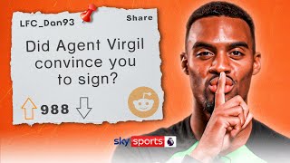 Did Virgil van Dijk convince Gravenberch to sign for Liverpool! | Ryan Gravenberch's Reddit AMA 🟠