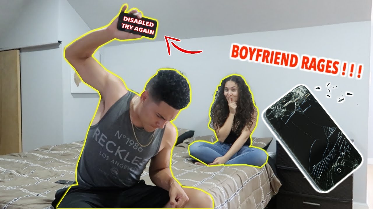 LOCKED IPHONE PRANK !!! (CHANGED PASSCODE)