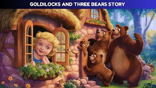 The Goldilocks and Three Bears story in English